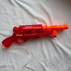 NERF Barrel Break IX-2 Sonic Fire Red Double Shotgun Blaster N-Strike by Hasbro